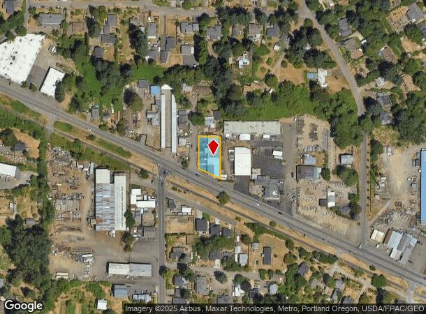  5807 Se Johnson Creek Blvd, Portland, OR Parcel Map