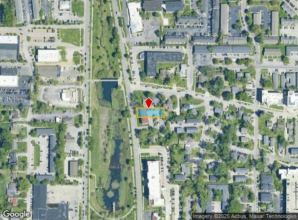 1610 N Walnut St, Bloomington, IN Parcel Map