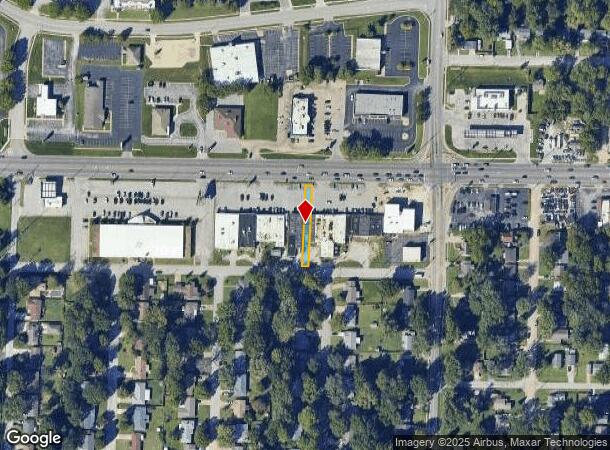  1338 W Sunshine St, Springfield, MO Parcel Map