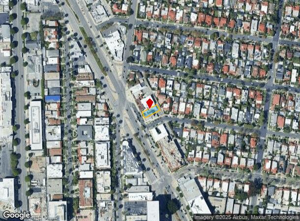  560 S San Vicente Blvd, Los Angeles, CA Parcel Map