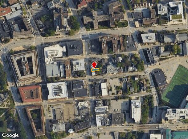 207 S Craig St, Pittsburgh, PA Parcel Map