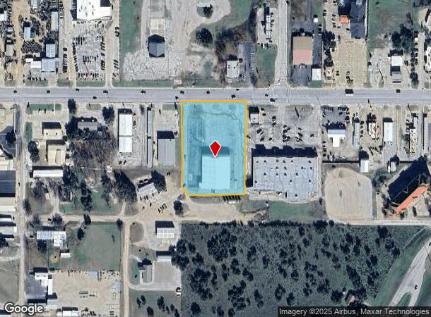 1401 E Main St, Eastland, TX Parcel Map