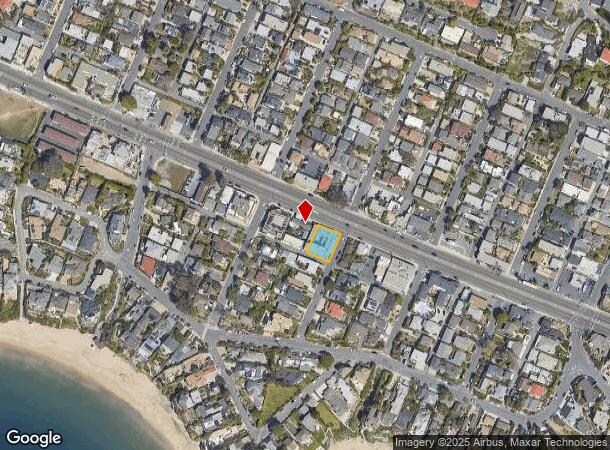  1105 N Coast Hwy, Laguna Beach, CA Parcel Map