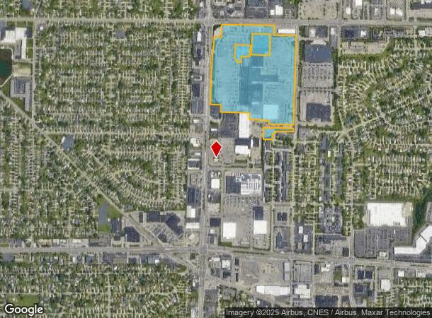  1261 Niagara Falls Blvd, Buffalo, NY Parcel Map