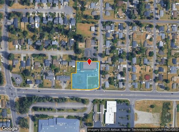  401 176Th St E, Spanaway, WA Parcel Map
