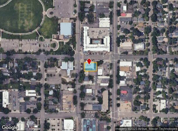 636 Coffman St, Longmont, CO Parcel Map