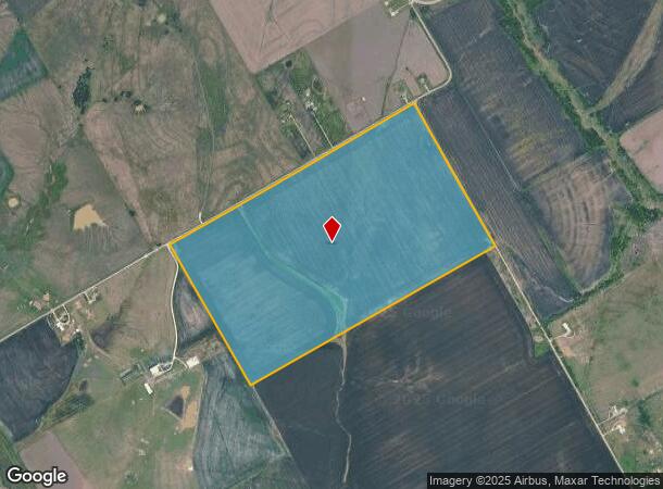  Long Branch Rd, Avalon, TX Parcel Map