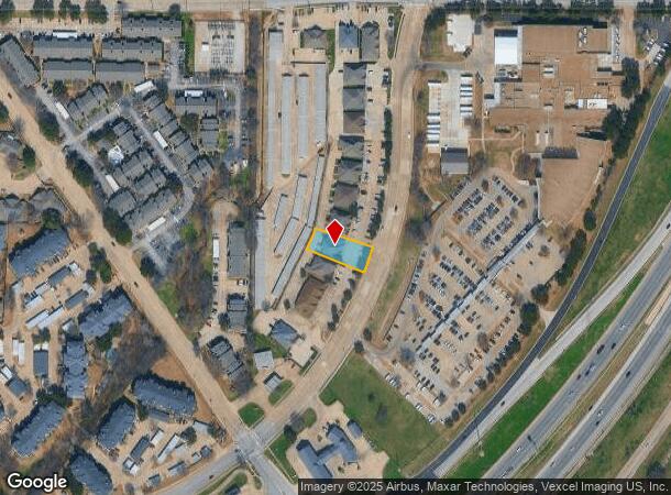 2125 Martin Dr, Bedford, TX Parcel Map