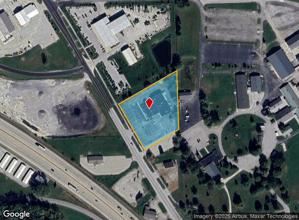  2061 Indianapolis Ave, Lebanon, IN Parcel Map