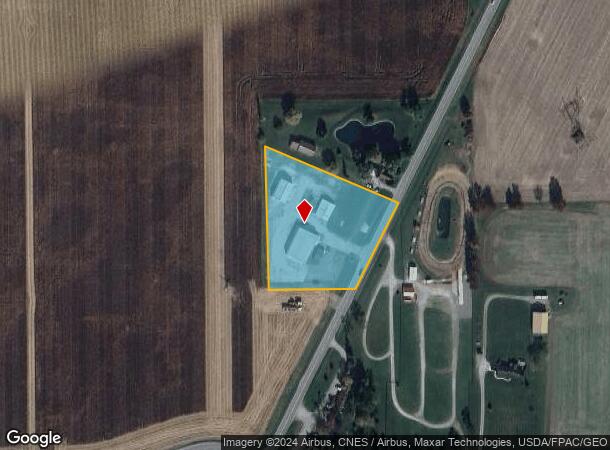  19129 County Road 25A, Wapakoneta, OH Parcel Map