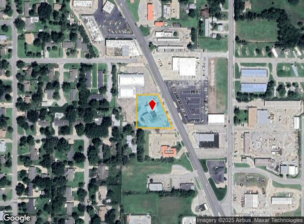 1107 Washington Rd, Newton, KS Parcel Map