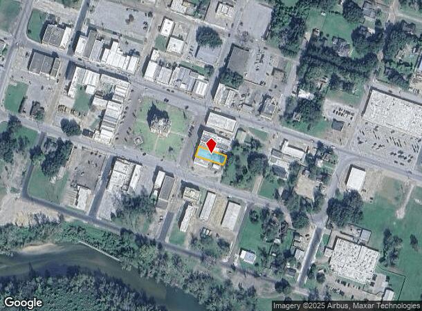  129 S Fulton St, Wharton, TX Parcel Map