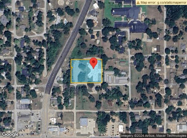  143 N Weldon St, Frankston, TX Parcel Map