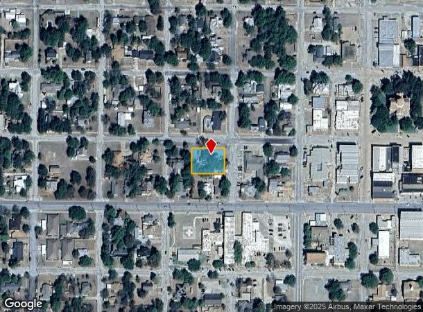405 W Gilbert St, Henrietta, TX Parcel Map