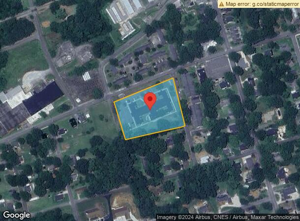  401 W Academy St, Cherryville, NC Parcel Map