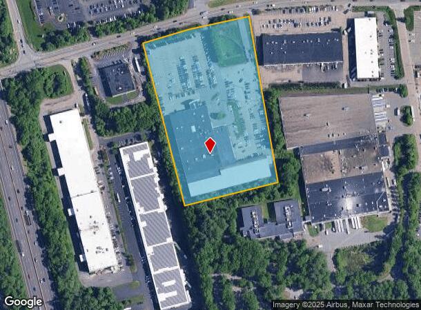  970 W Chestnut St, Brockton, MA Parcel Map