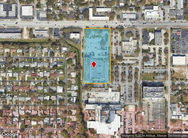  1551 W West Bay Dr, Largo, FL Parcel Map