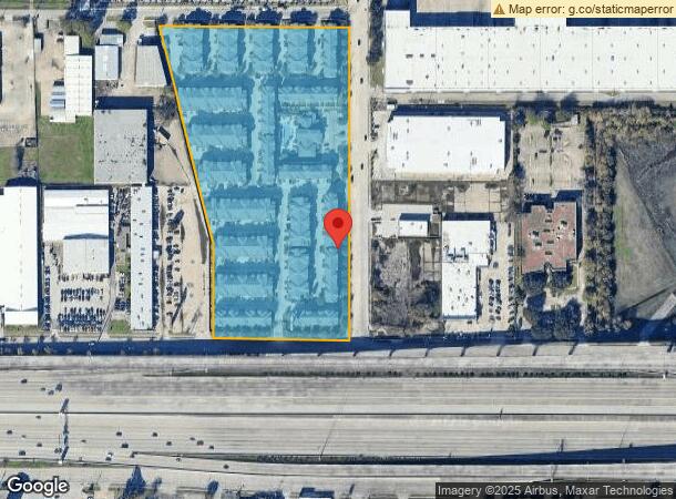  10902 Katy Fwy, Houston, TX Parcel Map