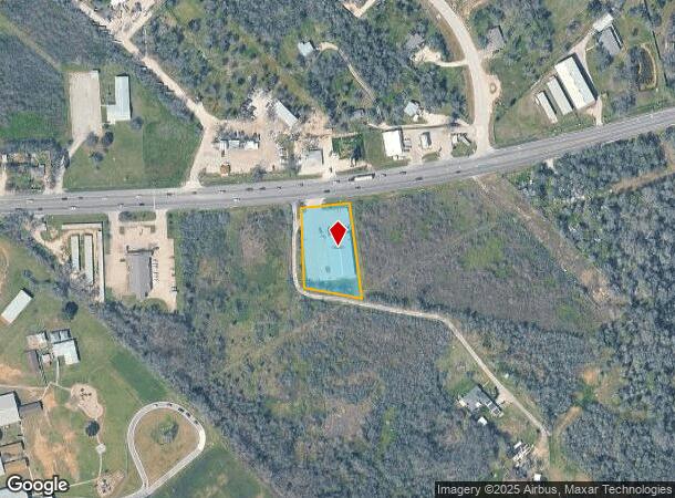  1147 W Sh 21 W, Cedar Creek, TX Parcel Map