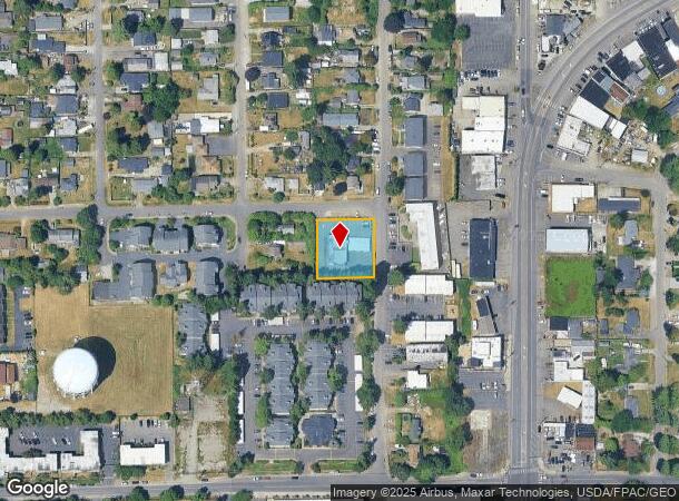 107 Sw 110Th St, Seattle, WA Parcel Map