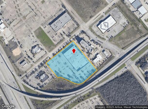 1125 Magnolia St, Webster, TX Parcel Map