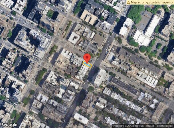  734 Amsterdam Ave, New York, NY Parcel Map