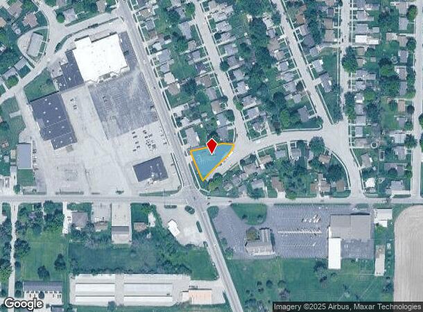  3130 S 14Th St, New Castle, IN Parcel Map