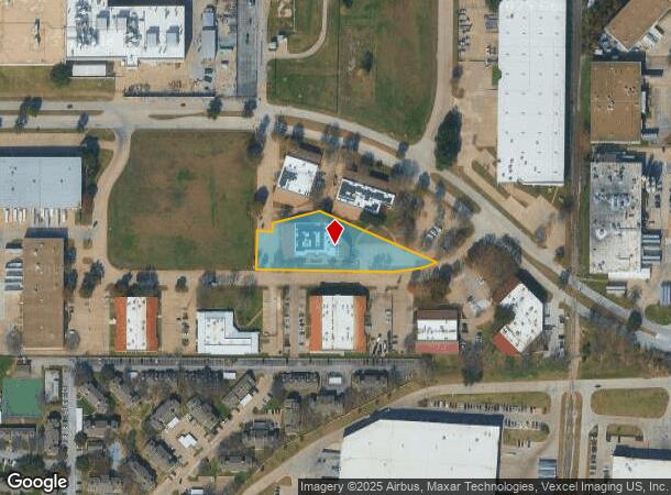 829 Greenview Dr, Grand Prairie, TX Parcel Map