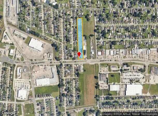  5424 Lapalco Blvd, Marrero, LA Parcel Map