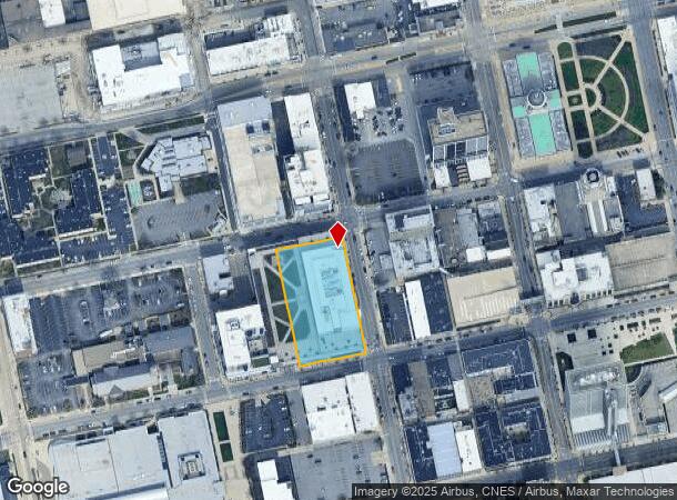 828 S Harrison St, Fort Wayne, IN Parcel Map