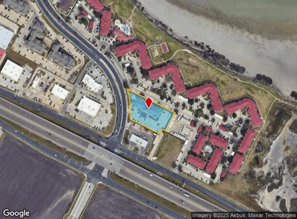 1814 Ennis Joslin Rd, Corpus Christi, TX Parcel Map