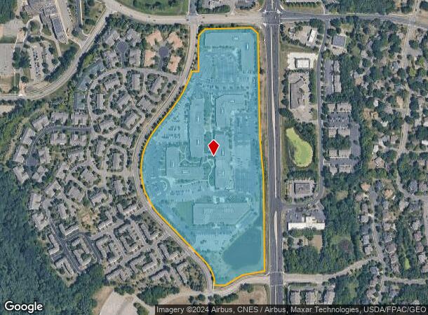  9023 Columbine Rd, Eden Prairie, MN Parcel Map