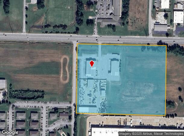 1100 W Hudson Rd, Rogers, AR Parcel Map