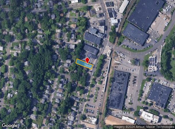  886 Hope St, Stamford, CT Parcel Map