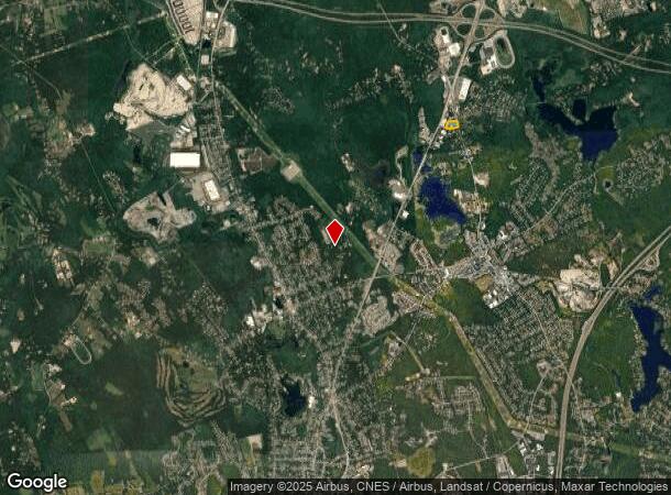  72 Taunton St, Plainville, MA Parcel Map