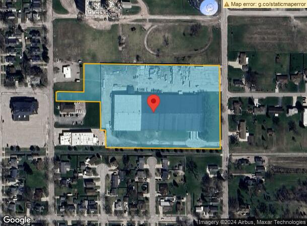  1400 S Lincoln St, Bay City, MI Parcel Map