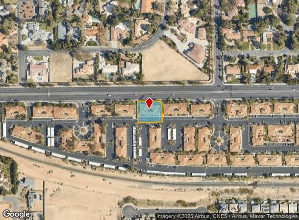  3145 E Warm Springs Rd, Las Vegas, NV Parcel Map