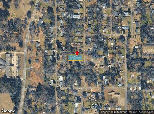 1103 N Olive St, Gladewater, TX Parcel Map