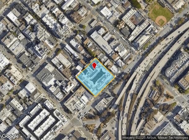  1140 Harrison St, San Francisco, CA Parcel Map