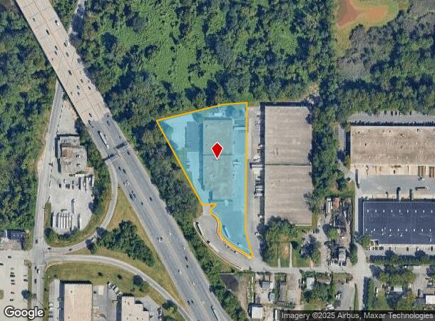  832 Oregon Ave, Linthicum Heights, MD Parcel Map