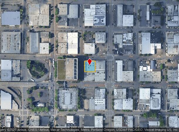  606 Se Madison St, Portland, OR Parcel Map