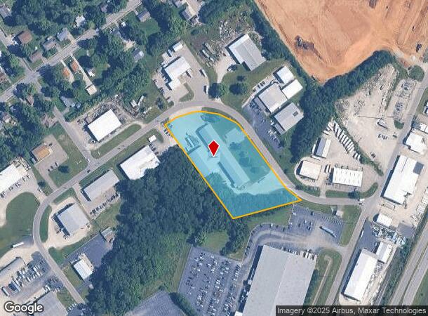  104 Industrial Way, Charlestown, IN Parcel Map