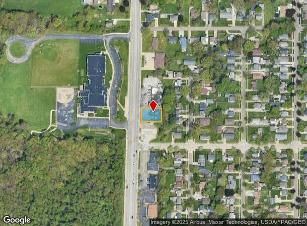  447 Darrow Rd, Akron, OH Parcel Map