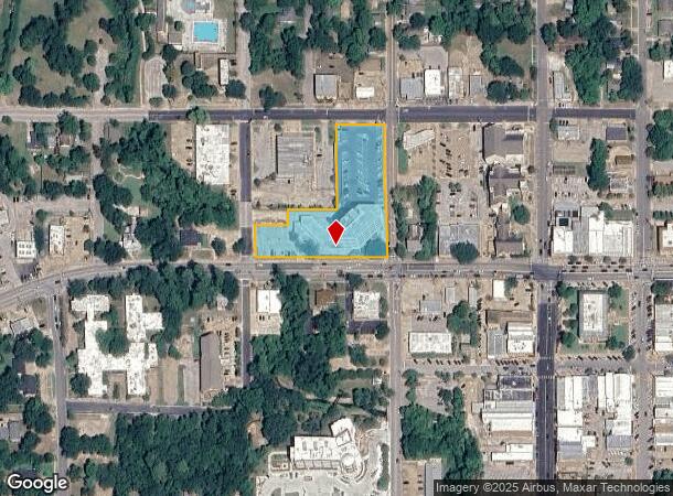  1300 11Th St, Huntsville, TX Parcel Map