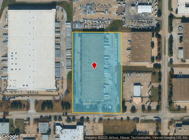 1101 Post N Paddock St, Grand Prairie, TX Parcel Map