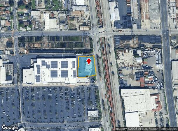  1625 S Alameda St, Compton, CA Parcel Map