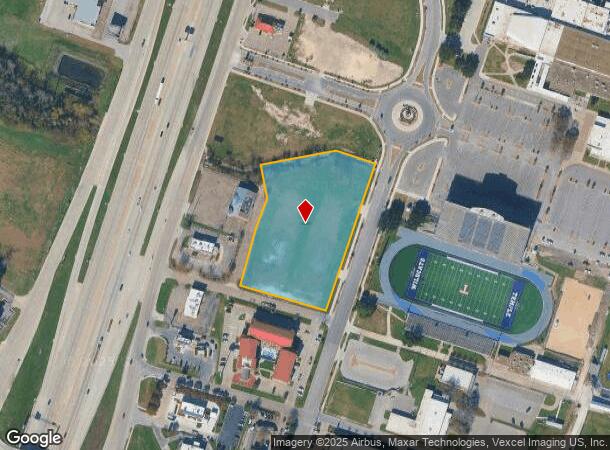  1604 W Calhoun Ave, Temple, TX Parcel Map