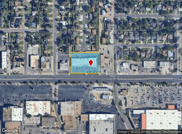  2710 50Th St, Lubbock, TX Parcel Map