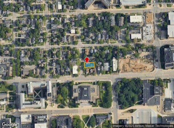  110 N Ingalls St, Ann Arbor, MI Parcel Map