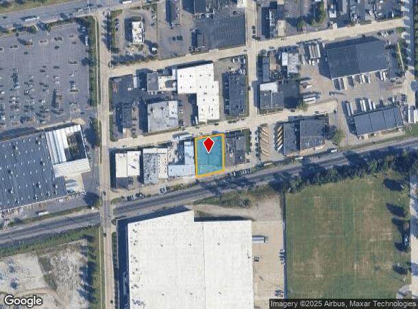  25227 Trowbridge St, Dearborn, MI Parcel Map